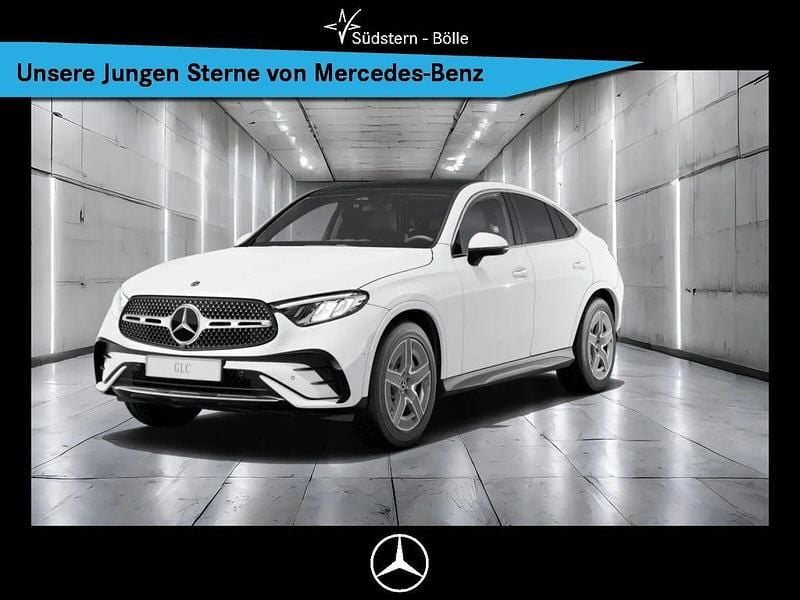 Unilack polarweiß Gebraucht 2024 Mercedes GLC300 AMG Coupé | 62.477 € (Guter Preis) - Bild 1/4