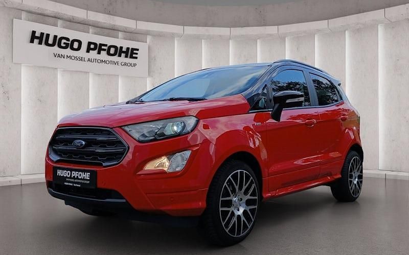 Rot Gebraucht 2019 Ford Ecosport ST-Line SUV | 15.475 € (Teuer) - Bild 1/4