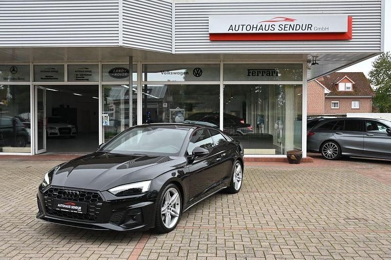 Schwarz Gebraucht 2021 Audi A5 S-Line Coupé | 37.290 € (Guter Preis) - Bild 1/4