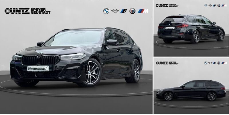 Saphirschwarz Gebraucht 2022 BMW 530 M Sport Kombi | 40.770 € (Fairer Preis) - Bild 1/4