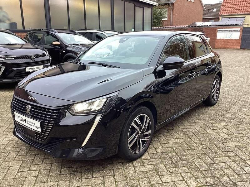 Schwarz Gebraucht 2023 Peugeot 208 Allure Kleinwagen | 15.890 € (Fairer Preis) - Bild 1/4