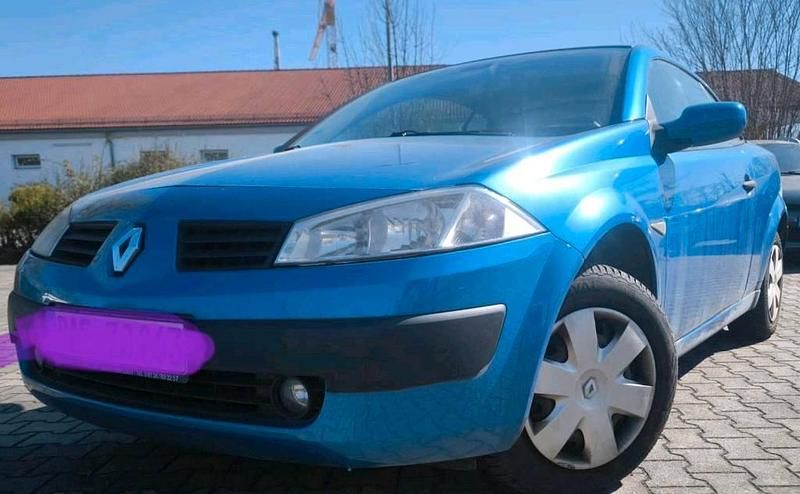 Gebraucht Renault Mégane Cabriolet 112 PS (82 kW) 2005 Blau Cabrio