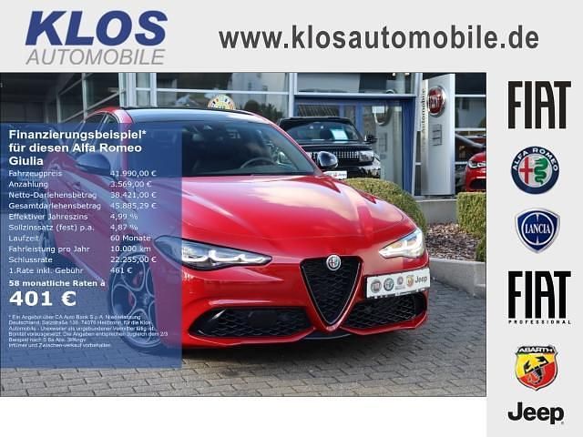 Rot Gebraucht 2023 Alfa Romeo Giulia Competizione Limousine | 41.990 € (Fairer Preis) - Bild 1/4