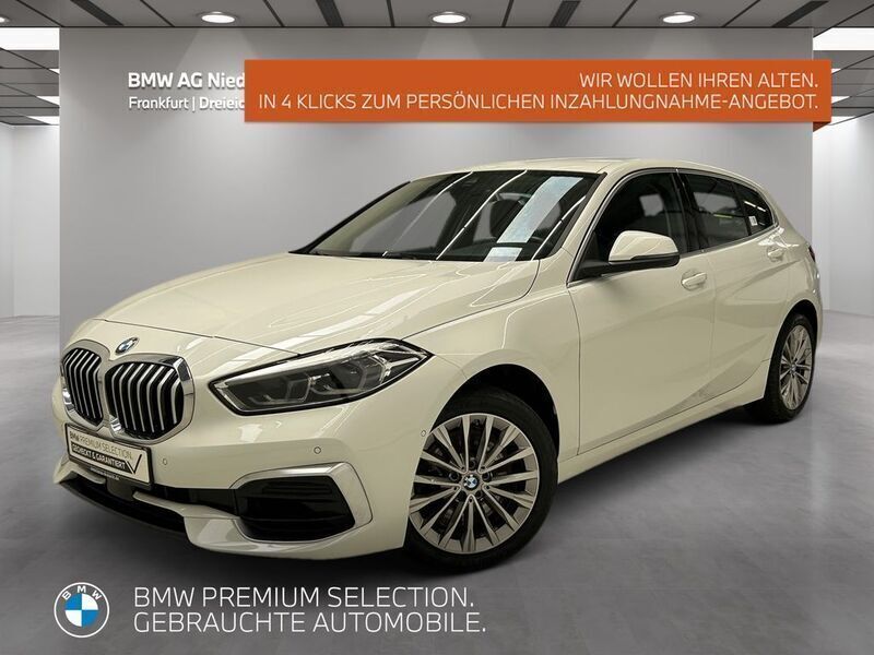 Weiß Gebraucht 2022 BMW 120 Comfort Edition Kleinwagen | 24.880 € (Fairer Preis) - Bild 1/4