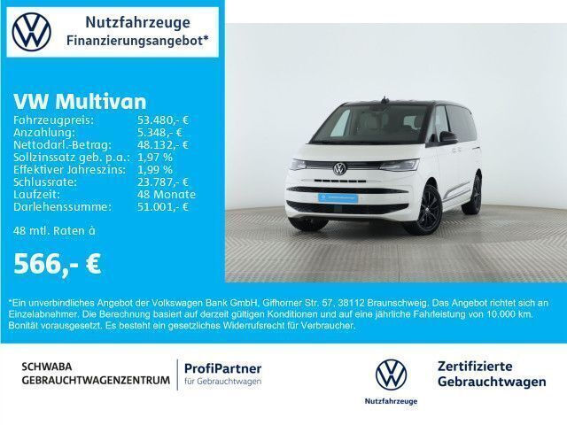 Candyweiß/deep black perleffe Gebraucht 2024 VW T7 Edition Van | 53.890 € (Teuer) - Bild 1/4