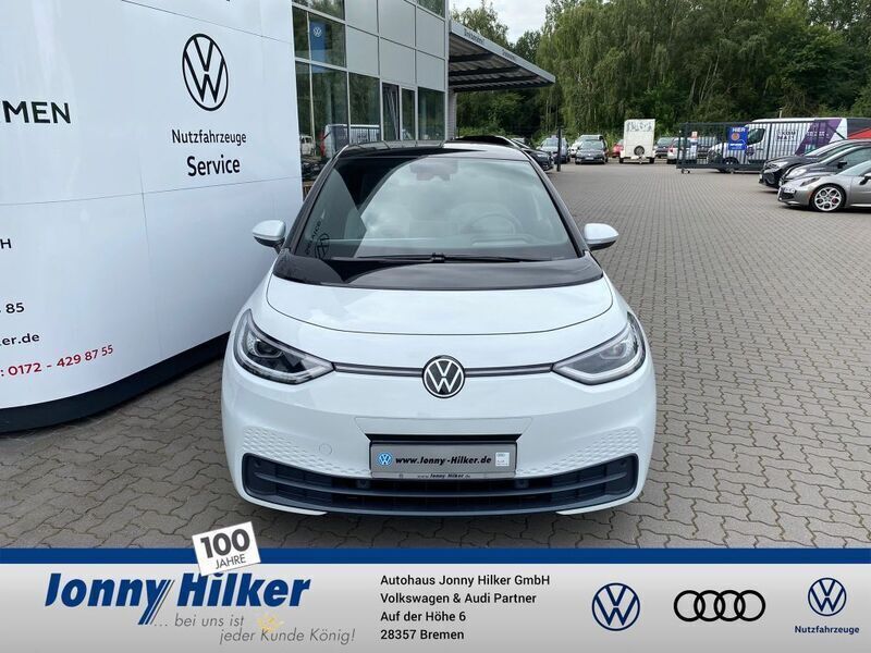 Gebraucht VW ID.3 Pro 150 kW (204 PS) 2021 Weiß metallic Kleinwagen