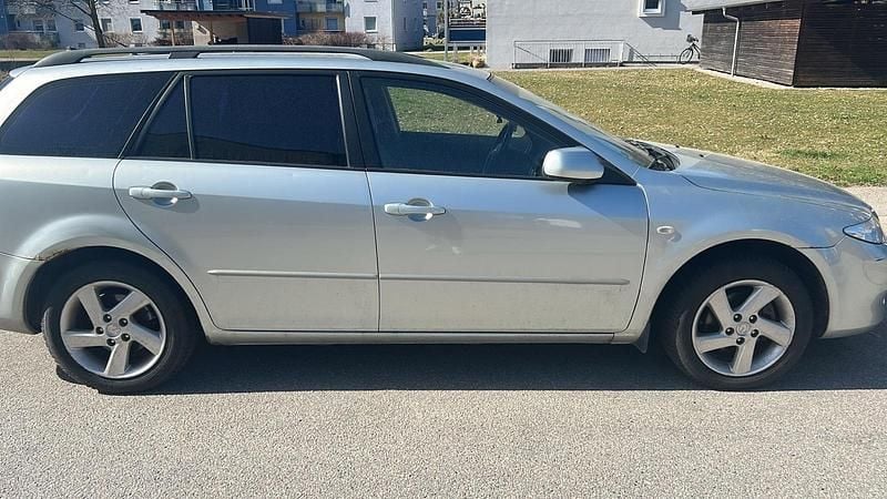 Gebraucht Mazda 6 121 PS (88 kW) 2003 Silber Kombi