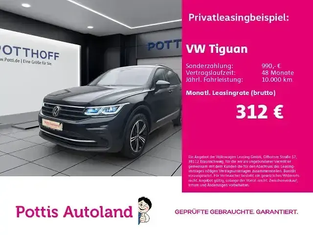 Gebraucht VW Tiguan Life 200 PS (147 kW) 2022 SUV