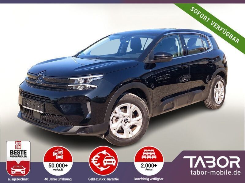 Schwarz (perla nera schwarz metallic) Gebraucht 2024 Citroën C5 Aircross Live SUV | 19.488 € (Superpreis) - Bild 1/4
