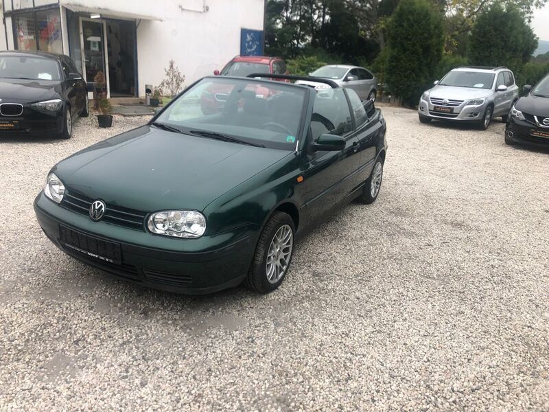 Gebraucht VW Golf Cabriolet 101 PS (74 kW) 2000 Grün Cabrio