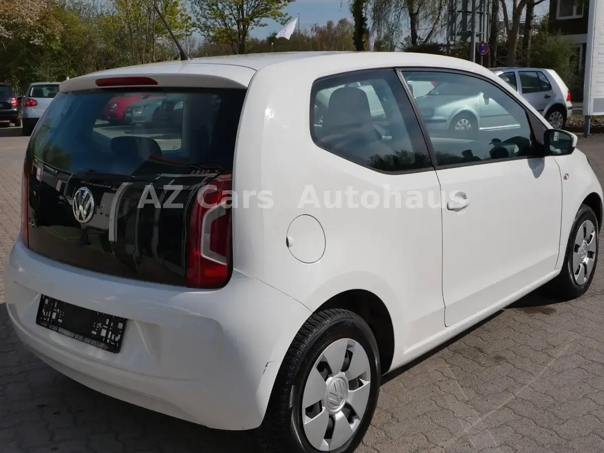 Gebraucht VW up! move up! 60 PS (44 kW) 2015 Weiß Kleinwagen