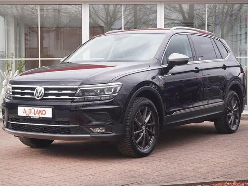 Gebraucht VW Tiguan Allspace Highline 239 PS (175 kW) 2020 Schwarz SUV