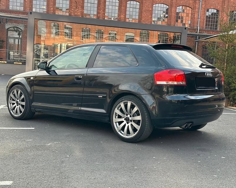 Schwarz Gebraucht 2007 Audi A3 S-Line Kleinwagen | 3.650 € (Guter Preis) - Bild 1/4