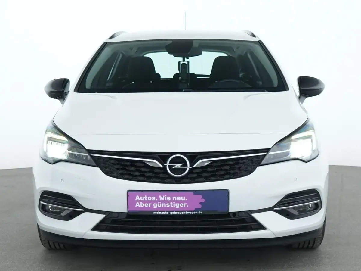 Gebraucht Opel Astra Edition 122 PS (89 kW) 2021 Schneeweiss summitwhite Kombi