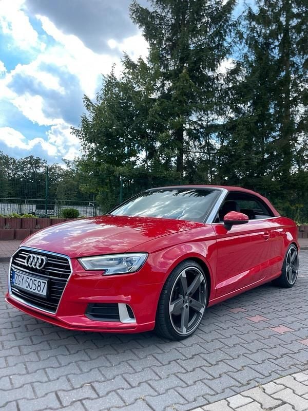 Rot Gebraucht 2017 Audi A3 Cabriolet Cabrio | 15.900 € (Superpreis) - Bild 1/4