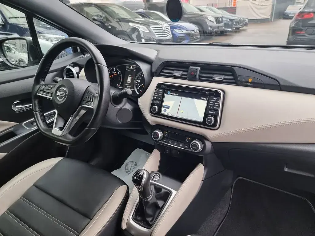 Gebraucht Nissan Micra 360º 90 PS (66 kW) 2018 Weiß Kleinwagen