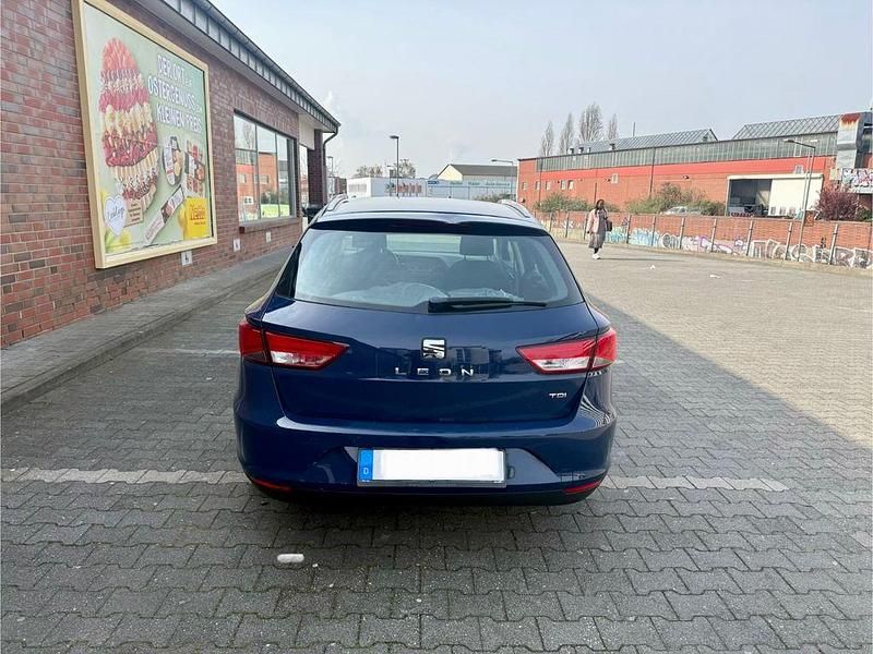 Gebraucht Seat Leon ST Style 110 PS (80 kW) 2016 Blau Kombi