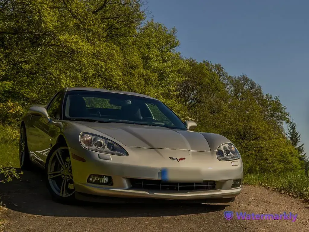 Usata Corvette C6 436 CV (320 kW) 2008 Argento Coupé