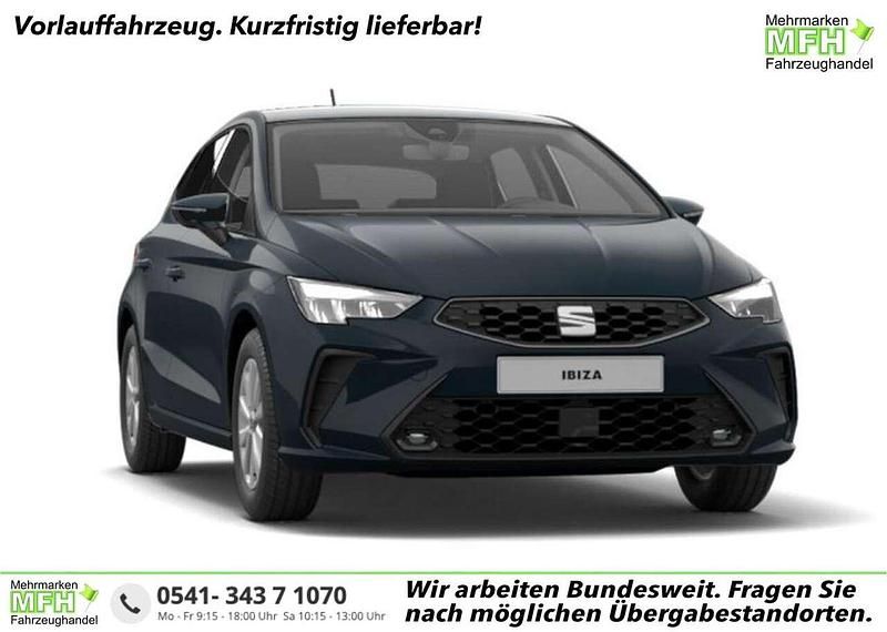 Neu Seat Ibiza 80 PS (58 kW) 2026 Fiord blau Kleinwagen