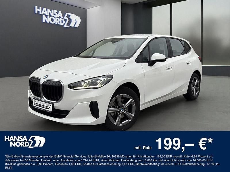 Gebraucht BMW 216 Active Tourer 122 PS (89 kW) 2024 Weiß Van / Kleinbus