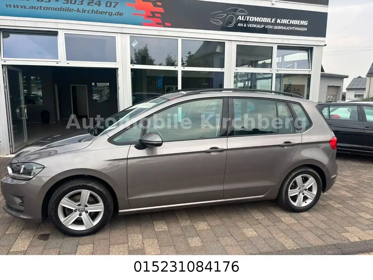 Gebraucht VW Golf Sportsvan Comfortline 110 PS (80 kW) 2014 Grau Van / Kleinbus