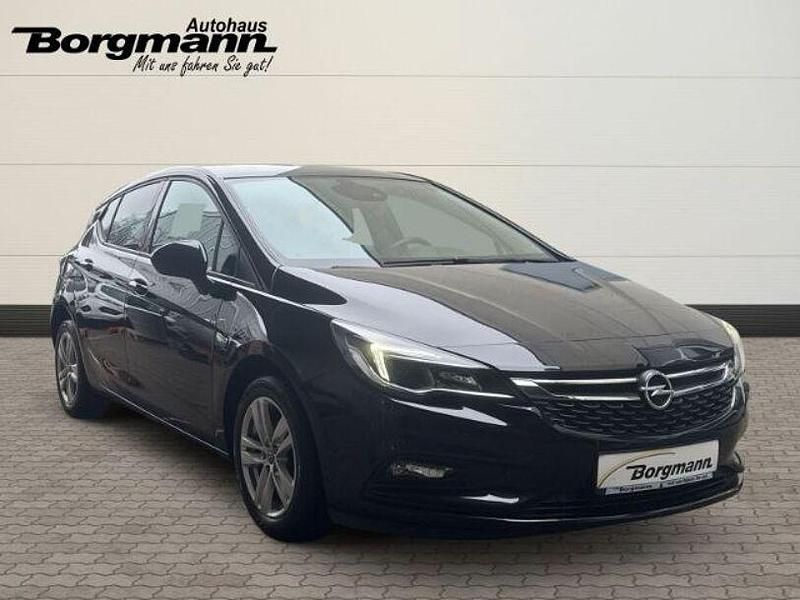 Gebraucht Opel Astra Dynamic 125 PS (91 kW) 2018 Schwarz Limousine