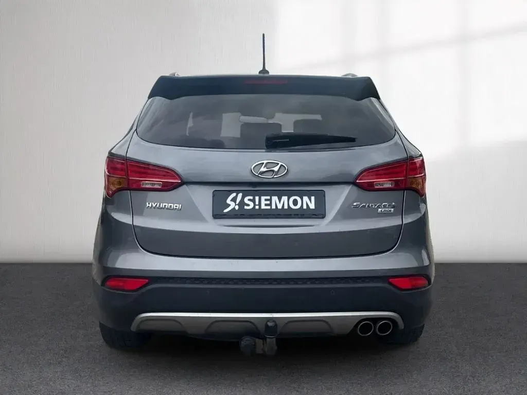 Gebraucht Hyundai Santa Fe Premium 197 PS (144 kW) 2015 Silber SUV