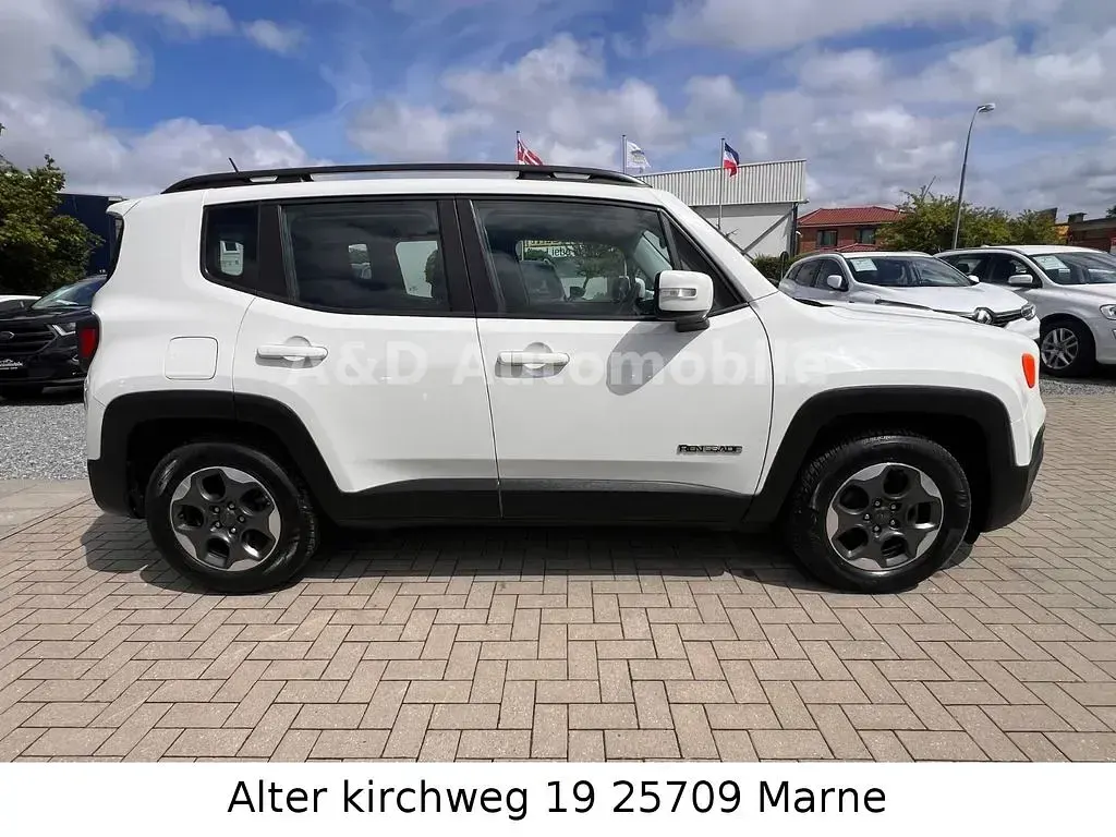Gebraucht Jeep Renegade Longitude 140 PS (102 kW) 2018 Weiß SUV