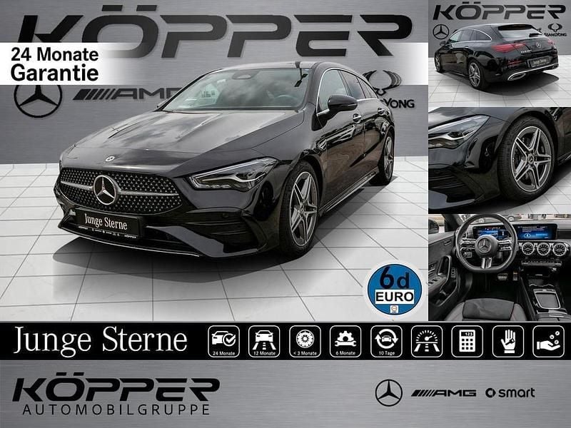 Schwarz Gebraucht 2024 Mercedes CLA200 Shooting Brake Advanced Plus Kombi | 33.333 € (Etwas zu teuer) - Bild 1/4
