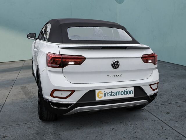 Gebraucht VW T-Roc Cabriolet Style 110 PS (80 kW) 2024 Weiß Cabrio