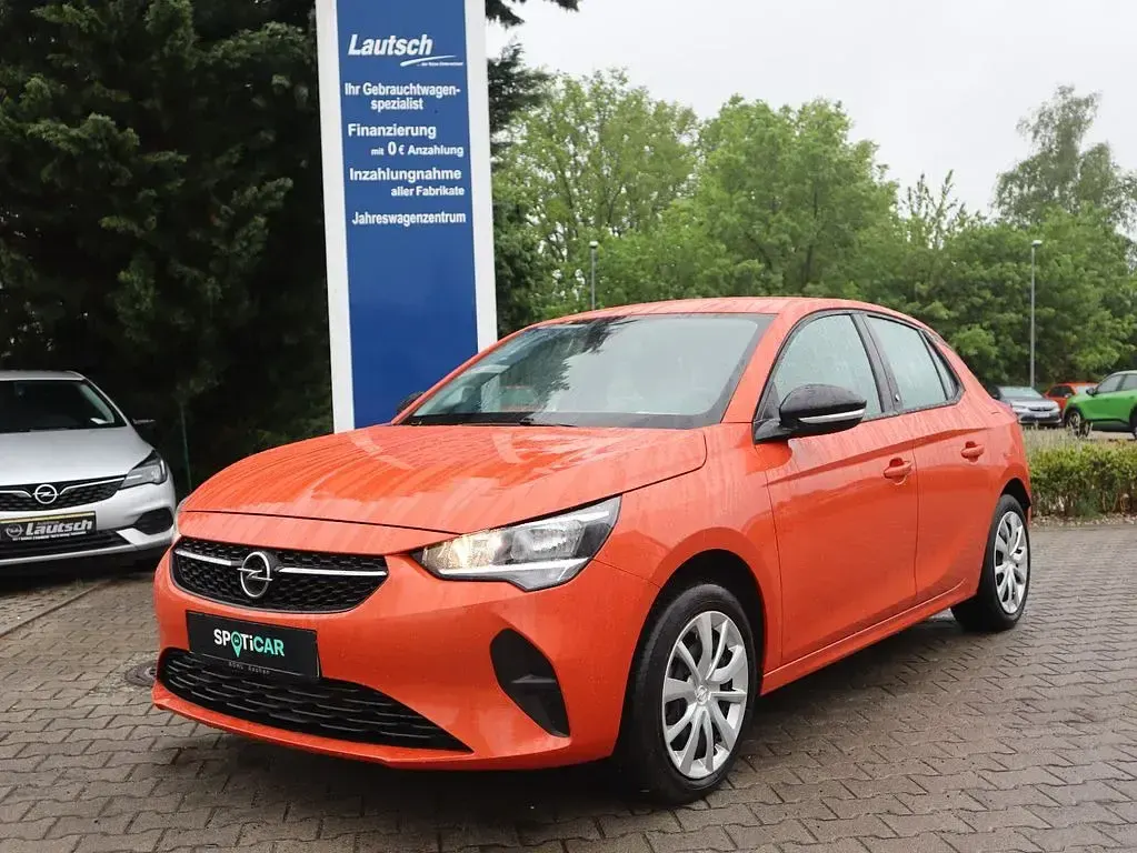 Usado Opel Corsa-e 100 kW (136 HP) 2022 Laranja Citadino