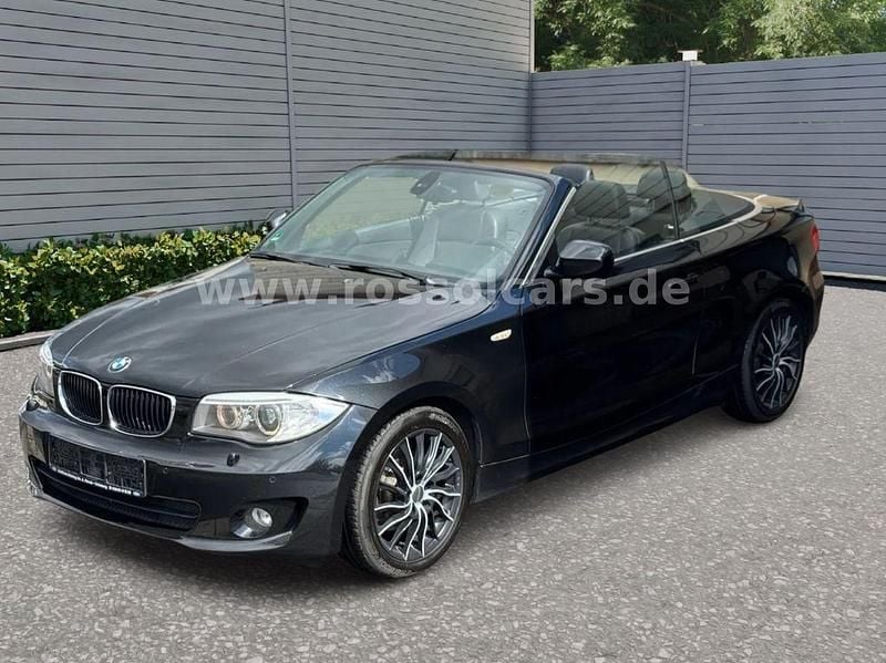 Schwarz Gebraucht 2013 BMW 120 Cabriolet Comfort Edition Cabrio | 5.900 € (Guter Preis) - Bild 1/4