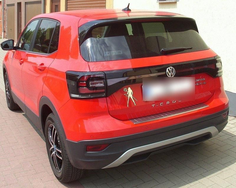 Gebraucht VW T-Cross 95 PS (69 kW) 2020 Rot SUV