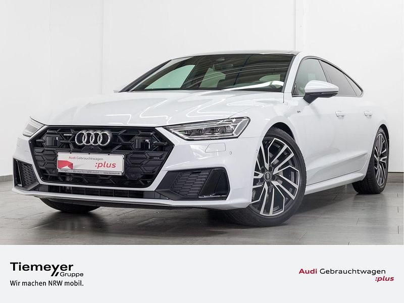 Weiß Gebraucht 2024 Audi A7 S-Line Kleinwagen | 58.840 € (Superpreis) - Bild 1/4