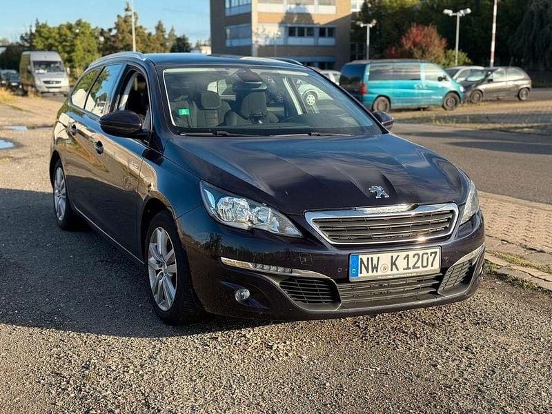 Blau Gebraucht 2016 Peugeot 308 Business-Line Kombi | 4.899 € (Superpreis) - Bild 1/4