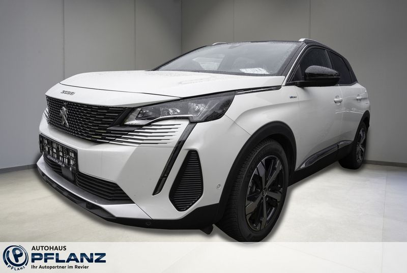 Weiss Gebraucht 2021 Peugeot 3008 GT SUV | 23.485 € (Fairer Preis) - Bild 1/4