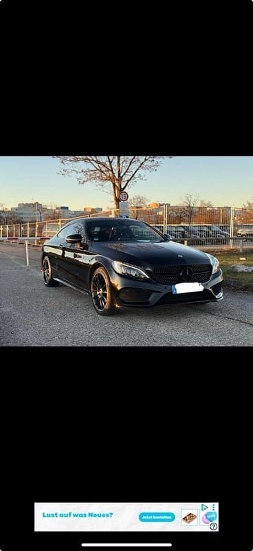 Gebraucht Mercedes C250 AMG line 211 PS (155 kW) 2017 Schwarz Coupé