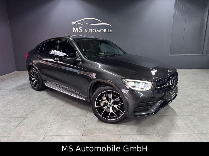 Grau Gebraucht 2021 Mercedes GLC400d AMG line Coupé | 47.900 € (Guter Preis) - Bild 1/4