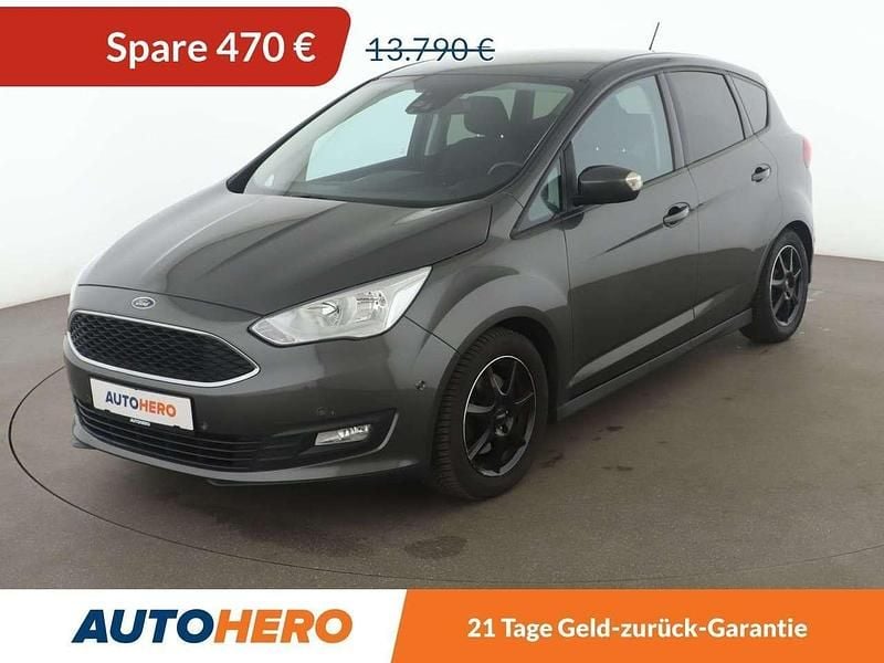Grau Gebraucht 2019 Ford C-MAX Cool & Connect Van / Kleinbus | 13.320 € (Fairer Preis) - Bild 1/3