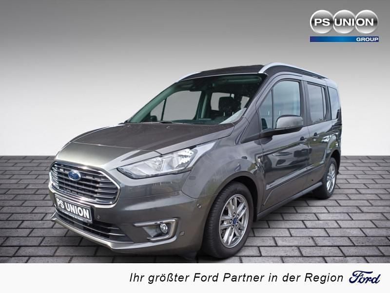 Gebraucht Ford Tourneo Connect Titanium 120 PS (88 kW) 2020 Grau / magnetic grau Van / Kleinbus