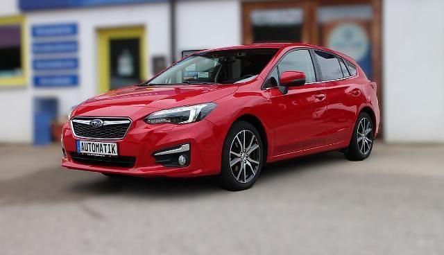 Gebraucht Subaru Impreza Exclusive+ 156 PS (114 kW) 2019 Pure red Limousine