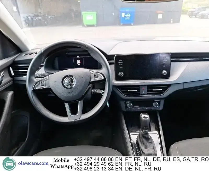 Gebraucht Skoda Scala 116 PS (85 kW) 2021 Schwarz Kleinwagen