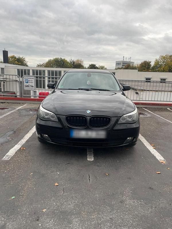 Schwarz Gebraucht 2007 BMW 520 Limousine | 5.600 € (Fairer Preis) - Bild 1/4