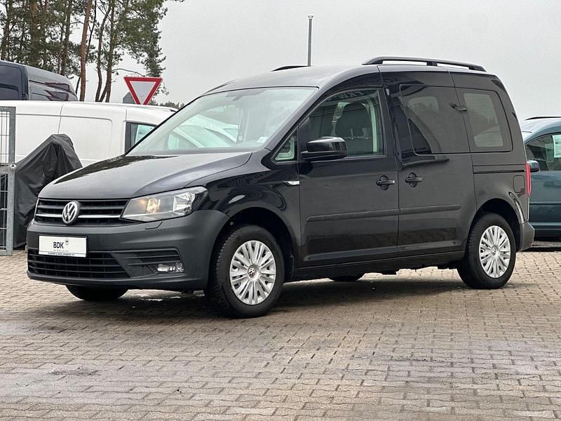 Gebraucht VW Caddy Trendline 102 PS (75 kW) 2018 Schwarz Van / Kleinbus