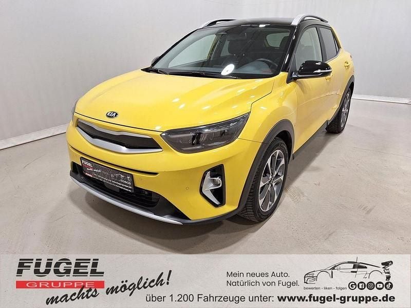 (bmy) floridagelb met./schwarz Gebraucht 2021 Kia Stonic Spirit SUV | 17.499 € (Fairer Preis) - Bild 1/4