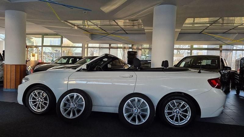Gebraucht BMW 220 Sport Line 184 PS (135 kW) 2015 Weiß Cabrio