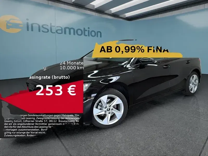 Gebraucht Audi A3 Sportback 150 PS (110 kW) 2024 Schwarz Kleinwagen
