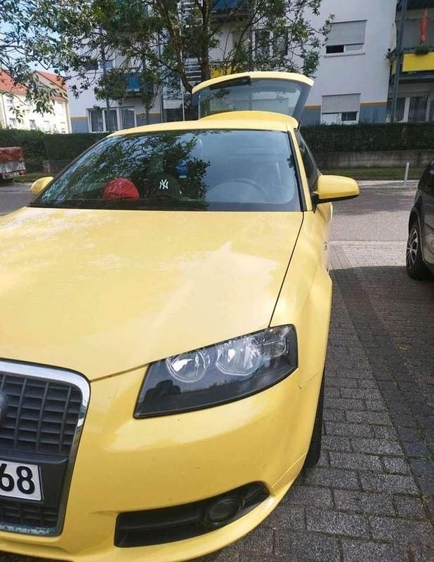 Gelb Gebraucht 2006 Audi A3 S-Line Coupé | 2.300 € (Guter Preis) - Bild 1/4