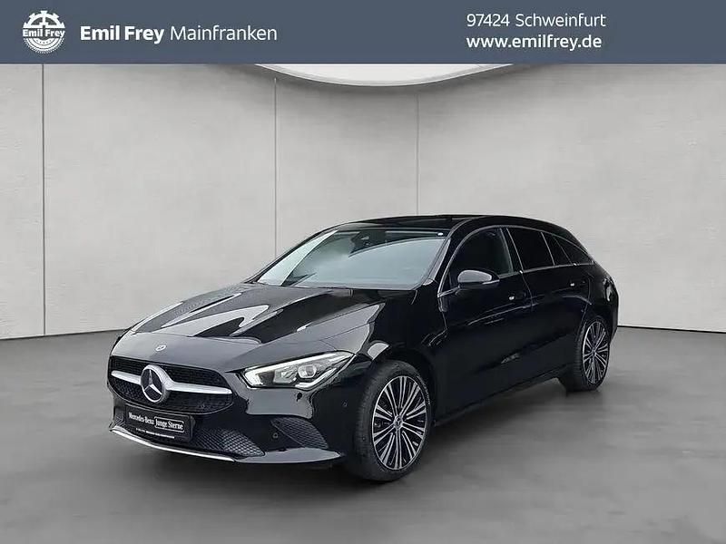 Schwarz Gebraucht 2021 Mercedes CLA250e Shooting Brake Progressive Kombi | 23.450 € (Superpreis) - Bild 1/4