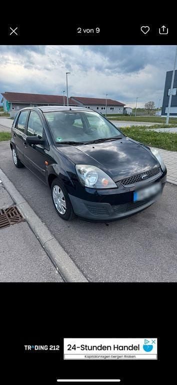 Gebraucht Ford Fiesta Ambiente 60 PS (44 kW) 2006 Blau Kleinwagen